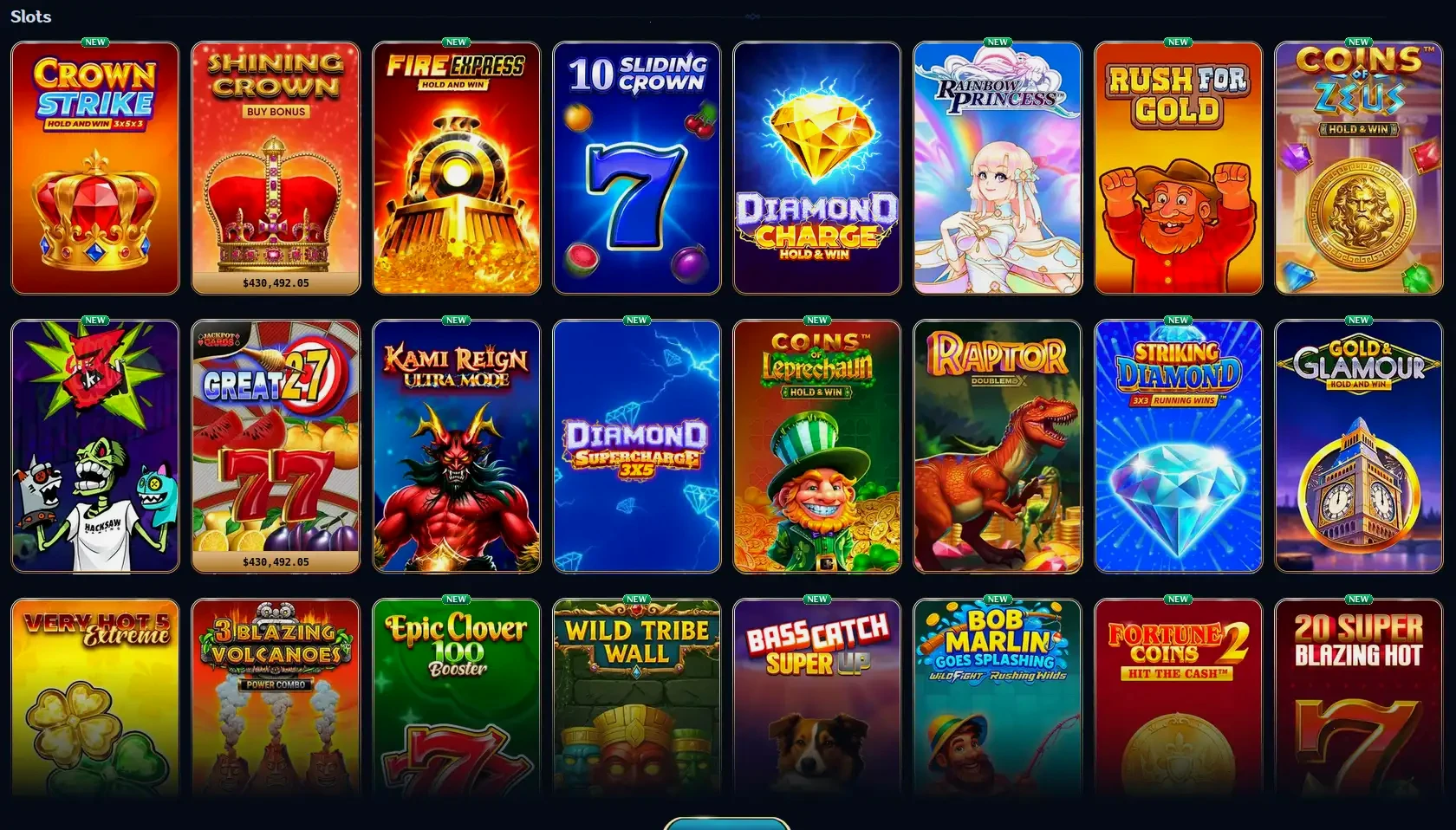 Interface d'inscription rapide sur Spinmama casino en ligne